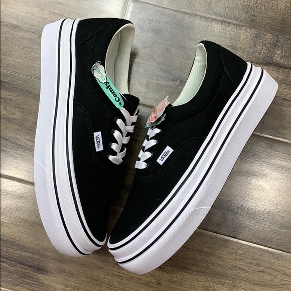 Vans Shoes - VANS SUPER COMFYCUSH E CANVAS black/true white